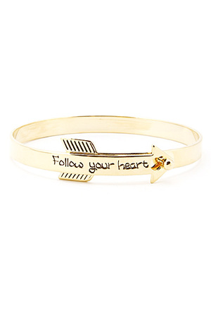 Follow Your Heart Allow Bracelet 5FDA8